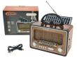 Opakowanie Głośnik Bluetooth radio retro ze światłem USB