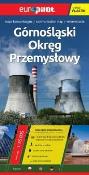 Okładka książki Górnośląski Okręg Przemysłowy. Foliowany plan miasta w skali 1:65 000