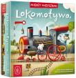 Gra Lokomotywa Między wierszami. Autor: Wojtkowiak Przemysław. Dadada.pl Okładka książki Gra Lokomotywa Między wierszami