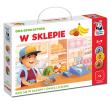 Gra W sklepie. Autor: Aksinnia Semyanikhina. Dadada.pl Okładka książki Gra W sklepie