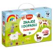 Opakowanie Gra Znajdź i dopasuj Zwierzęta Kapitan Nauka