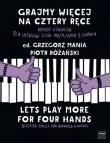 Okładka książki Grajmy więcej na cztery ręce + CD