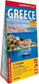 Opakowanie Grecja laminowana mapa samochodowo-turystyczna 1:750 000