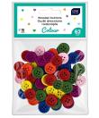 Opakowanie Guziki kolorowe 62szt