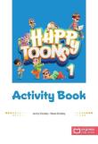 Okładka książki Happy Toons 1 edycja międzyna. AB + DigiBook (kod)
