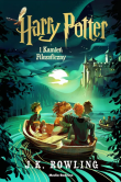 Harry Potter i Kamień Filozoficzny. Polska okładka z barwionymi brzegami. Autor: J. K. Rowling. Dadada.pl Okładka książki Harry Potter i Kamień Filozoficzny. Polska okładka z barwionymi brzegami