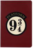 Harry Potter Notatnik A5 linia Peron 9 i 3/4. Wydawca: Half Moon Bay. Dadada.pl Opakowanie Harry Potter Notatnik A5 linia Peron 9 i 3/4