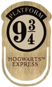 Harry Potter Zakładka metalowa Peron 9 i 3/4. Wydawca: Half Moon Bay. Dadada.pl Opakowanie Harry Potter Zakładka metalowa Peron 9 i 3/4