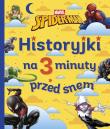 Okładka książki Historyjki na 3 minuty przed snem. Marvel Spider-Man