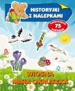 Okładka książki Historyjki z nalepkami. Wiosna Misia Okruszka