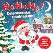 Okładka książki Ho Ho Ho!. Kolorowanka z naklejkami