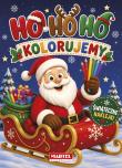 Okładka książki HO HO HO Kolorujemy z naklejkami