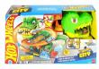 Opakowanie Hot Wheels City Zakręcony tor Remiza T-Rexa