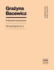Okładka książki III Kwartet smyczkowy