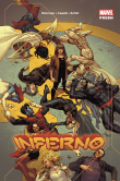 Inferno. Autor: Jonathan Hickman, Schiti Valerio, Caselli Stefano. Dadada.pl Okładka książki Inferno
