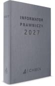 Okładka książki Informator prawniczy 2027
