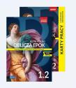 Okładka książki J. polski LO 1/2 Oblicza epok podr. KP zad. ZPiR