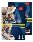 Okładka książki J.polski LO 1 cz.1i2 Oblicza epok Pakiet podr ZPiR
