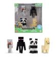 Opakowanie Jada Figurki Minecraft Metal 6,5cm 4-pack