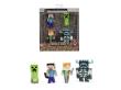 Opakowanie Jada Minecraft 4-pak metal figurek 6,5cm