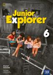 Język angielski Junior Explorer zeszyt ćwiczeń dla klasy 6 szkoły podstawowej EDYCJA 2025-2027. Autor: Wosińska Dorota, Marta Mrozik. Dadada.pl Okładka książki Język angielski Junior Explorer zeszyt ćwiczeń dla klasy 6 szkoły podstawowej EDYCJA 2025-2027