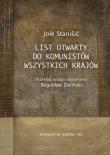 Okładka książki Jole Stanišić, List otwarty do komunistów wszystkich krajów