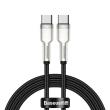 KABEL USB-C DO USB-C BASEUS CAFULE, 100W, 1M (CZARNY) KABEL USB CATJK-C01. Autor: Irena Brignull. Dadada.pl Okładka książki KABEL USB-C DO USB-C BASEUS CAFULE, 100W, 1M (CZARNY) KABEL USB CATJK-C01