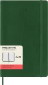 Kalendarz 2026 12M Moleskine L oprawa miękka dzienny Myrtle Green 13x21cm. Wydawca: Moleskine. Dadada.pl Opakowanie Kalendarz 2026 12M Moleskine L oprawa miękka dzienny Myrtle Green 13x21cm