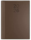 Opakowanie Kalendarz 2026 A5 dzienny print brązowy