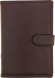 Opakowanie Kalendarz 2026 A5 dzienny z zapięciem ekoskóra brązowy
