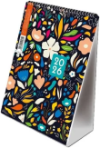 Opakowanie Kalendarz 2026 A5 pionowy ze spiralką kwiaty