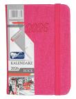 Opakowanie Kalendarz 2026 A7 tyg Rock różowy