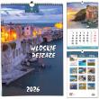 Opakowanie Kalendarz 2026 B3 13 planszowy Włoskie Pejzaże
