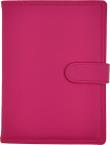 Opakowanie Kalendarz 2026 B5 dzienny z zapięciem ekoskóra malinowy