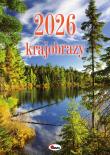 Kalendarz 2026 Krajobrazy SM1. Autor: Zespół AWM. Dadada.pl Okładka książki Kalendarz 2026 Krajobrazy SM1