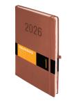 Okładka książki Kalendarz 2026 Memofix A4 DNS mocha mousse