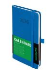 Okładka książki Kalendarz 2026 Memofix A6 TDW niebieski