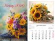 Opakowanie Kalendarz 2026 ścienny 13-k Kwiaty