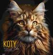 Opakowanie Kalendarz 2026 ścienny albumowy 30x30cm Koty
