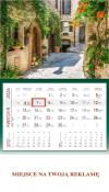 Opakowanie Kalendarz 2026 ścienny jednodzielny Toskania