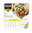 Opakowanie Kalendarz 2026 ścienny kulinarny