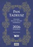 Okładka książki Kalendarz 2026 ścienny Pan Tadeusz