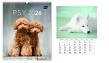Opakowanie Kalendarz 2026 ścienny planszowy 33,5x40cm Psy