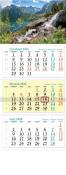 Opakowanie Kalendarz 2026 ścienny trójdzielny Tatry