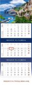 Opakowanie Kalendarz 2026 Trójdzielny Wybrzeże Amalfi