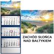 Opakowanie Kalendarz 2026 trójdzielny zachód słońca