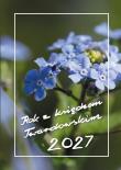 Okładka książki Kalendarz 2027 Rok z ks Twardowskim Niezapominajka