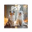 Opakowanie Kalendarz 2027 ścienny Psy 33x33
