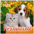 Opakowanie Kalendarz 2027 wieloplanszowy 33x33cm Przyjaciele
