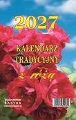 Opakowanie Kalendarz 2027 zdzierak tradycyjny z różą